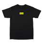 SALON-SHIRT YELLOW Woman schwarz - vorn