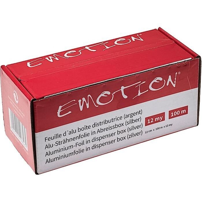 Strähnenfolie alu 100 m x 12 cm