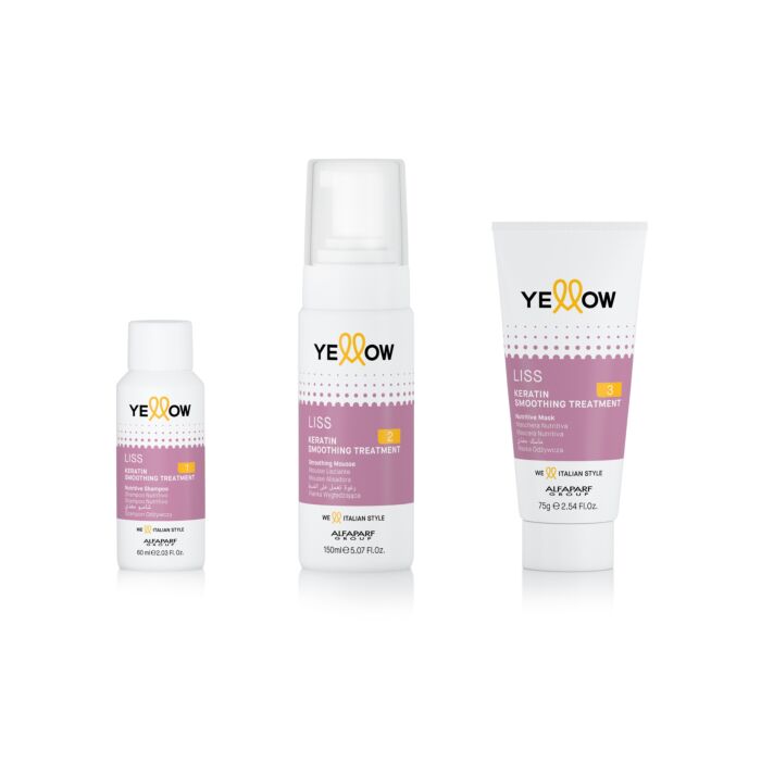 YELLOW Liss Keratin-Glättung Set 