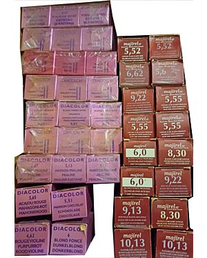 L'Oréal Professionnel 12 Majirel + 25 Diacolor Restposten Haarfarben 